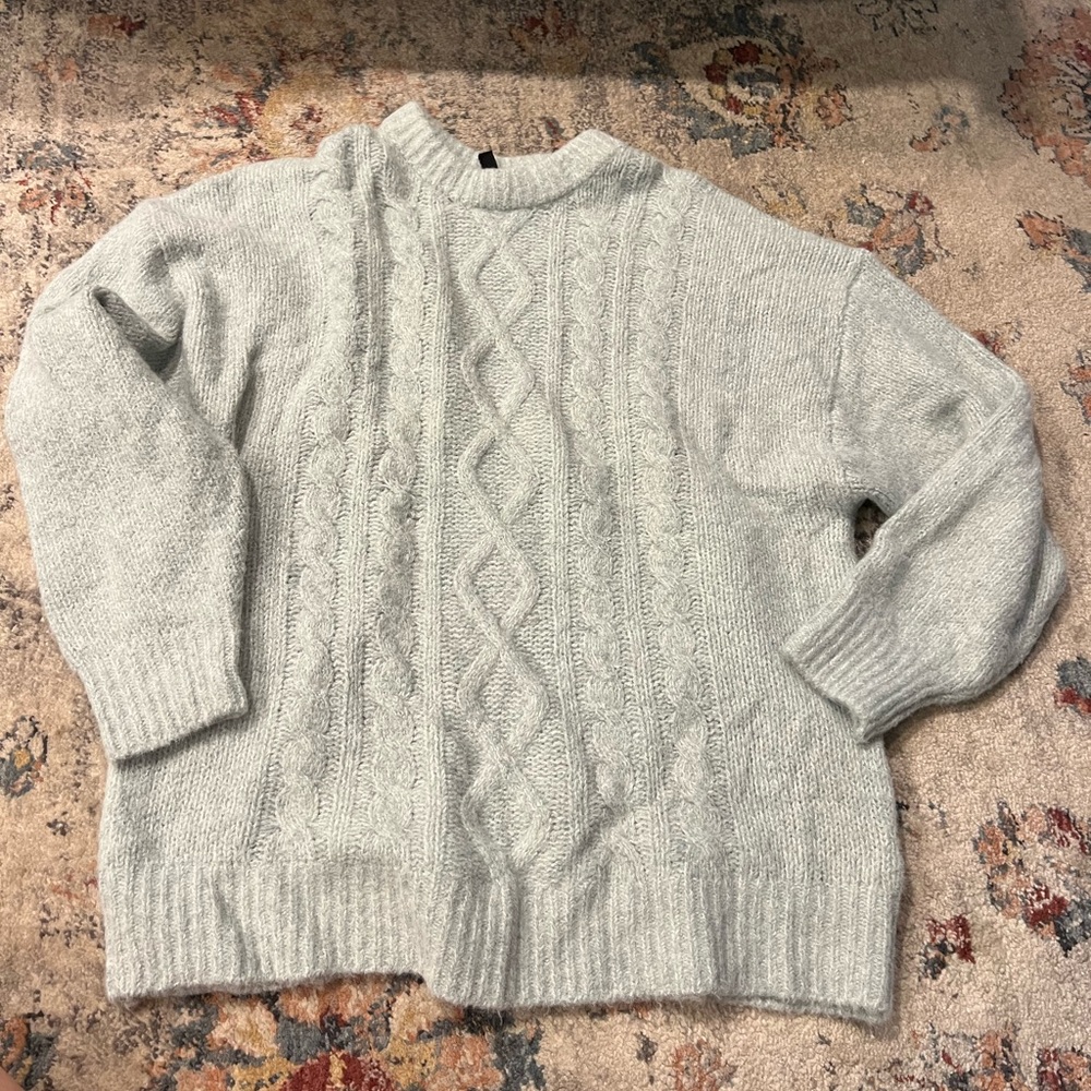 NEVER WORN H&M Oversized Cable Knit Sweater